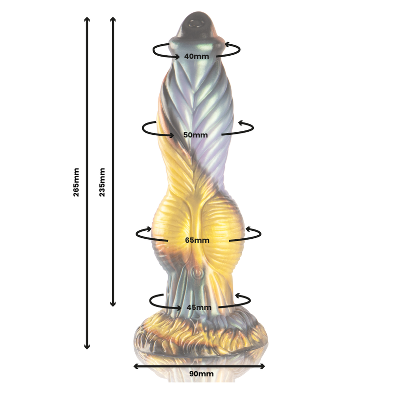 Comprar EPIC Phoenix Dildo – Juguete Recargable Con Control Remoto Para Placer Personalizado-Noxtic