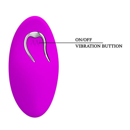 Plug anale PRETTY LOVE Heather – Design con ventosa morbida per l'uso a mani libere