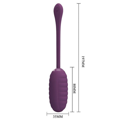 Comprar Pretty Love Casper Huevo Vibrador Recargable Morado – Diseño Compacto Para Placer Versátil-Noxtic