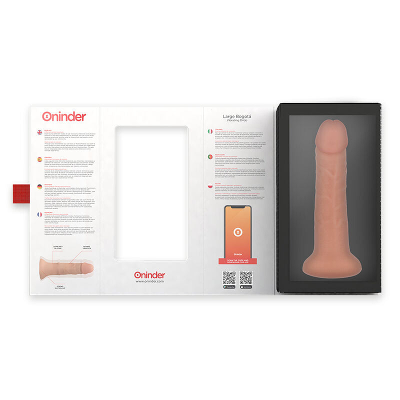 Comprar ONINDER Large Bogotá Dildo Vibrador – Silicona Médica Con 9 Velocidades Para Placer Personalizado-Noxtic