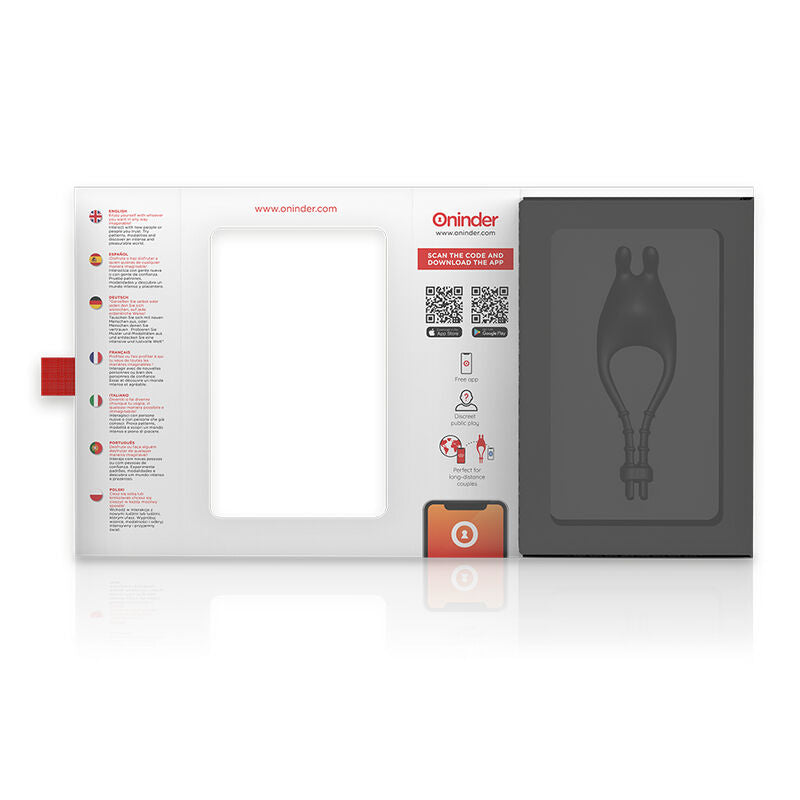 Comprar ONINDER Pampa Anillo Vibrador Ajustable – Estimulación Intensa Con Diseño Personalizable-Noxtic
