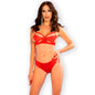 CHILIROSE - CR 4676 TWO-PIECE SET RED S
