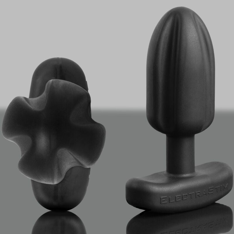 Electrastim Tartarus Plug Anal Negro – Silicona Hipoalergénica Para Placer Confiable