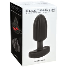Electrastim Tartarus Plug Anal Negro – Silicona Hipoalergénica Para Placer Confiable