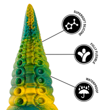 Comprar EPIC Cetus Dildo Tentáculo Verde Pequeño – Silicona Médica Para Exploración Segura y Placentera-Noxtic