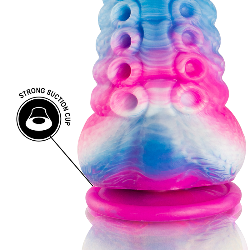 EPIC Phorcys Piccolo Dildo con Tentacolo Blu – Silicone Medico per un'Esperienza Sensoriale Unica