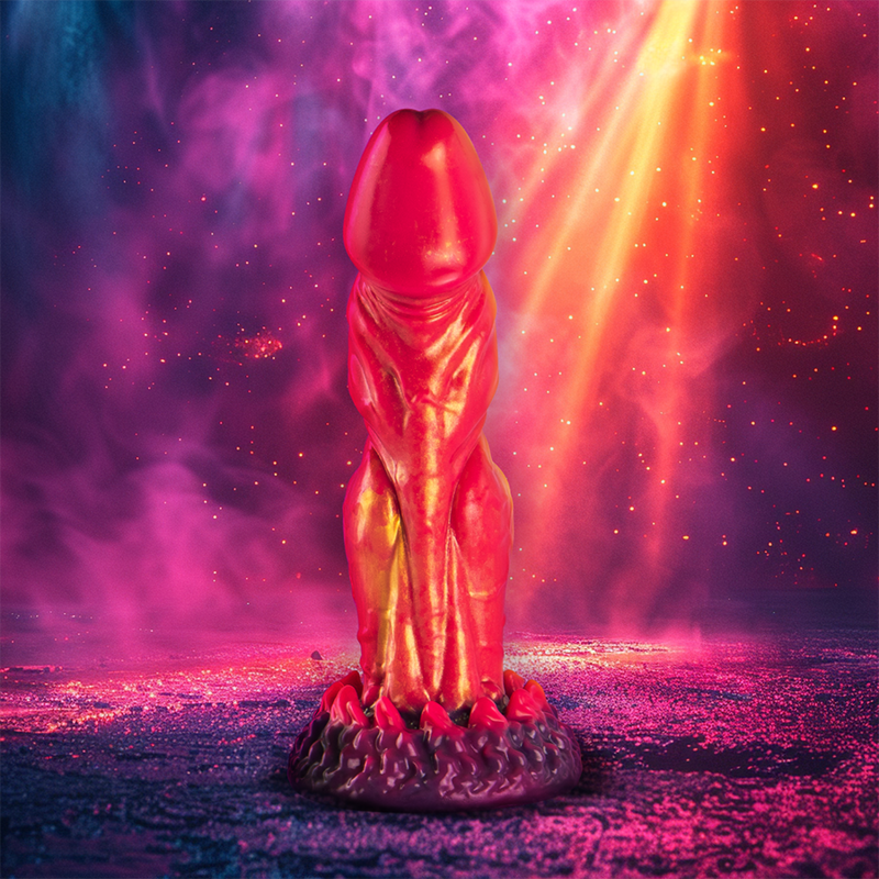 Comprar EPIC Cerberus Dildo Fuego Mitológico – Diseño Inspirado En La Mitología Griega Para Placer Intenso-Noxtic