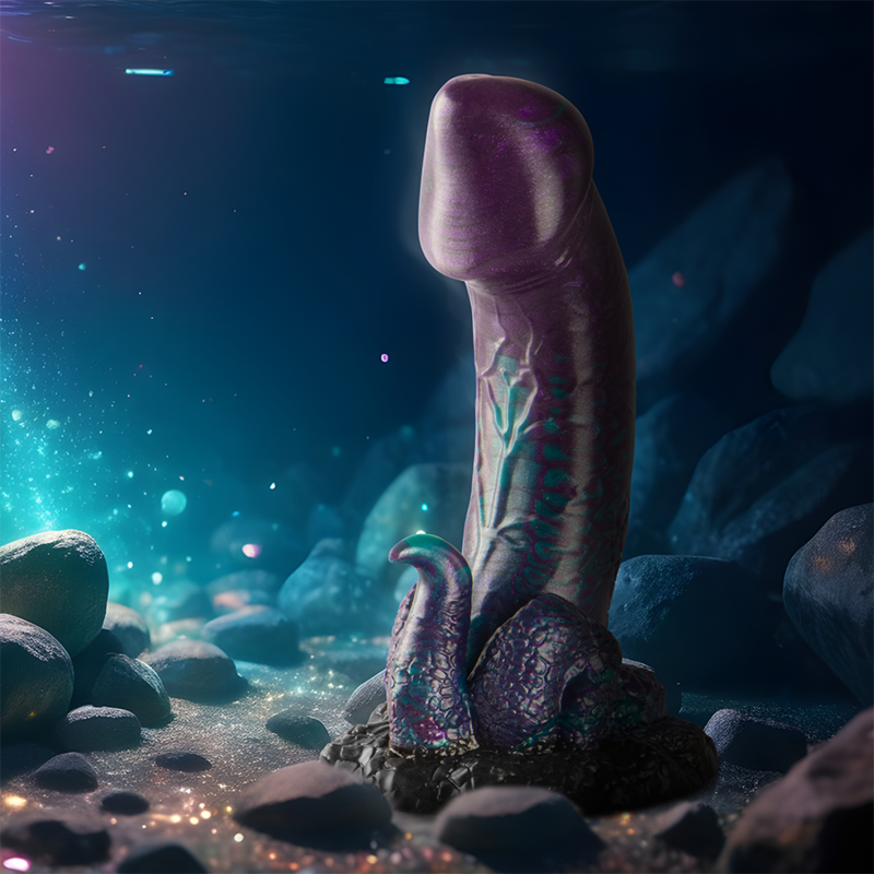 Dildo Epic Basilisk Double Pleasure – Silicone medico con design ispirato alla mitologia greca