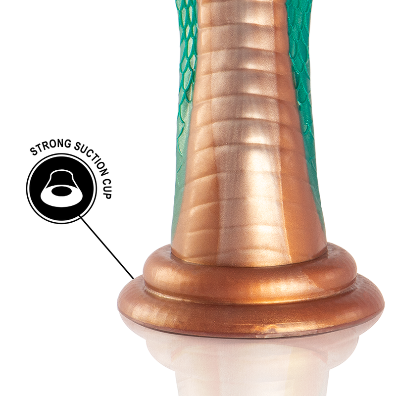 Comprar EPIC Python Dildo Cobra Verde – Diseño Innovador En Silicona Médica Para Placer Intenso-Noxtic