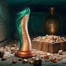 EPIC Python Dildo Cobra Verde – Diseño Innovador En Silicona Médica Para Placer Intenso
