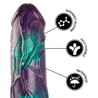 Comprar EPIC Basilisk Dildo Doble Placer Grande – Diseño Escamoso Para Experiencia Única De Placer-Noxtic
