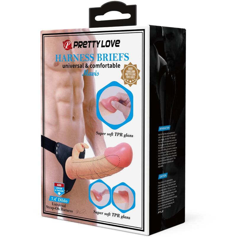 Pretty Love Mavis Harness Briefs Universal – Diseño Elegante Para Placer Confortable
