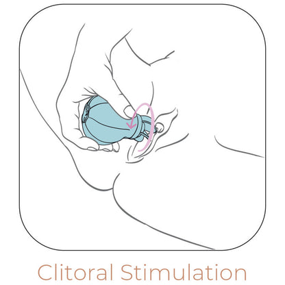 Comprar ADRIEN LASTIC Caress Estimulador Clitoris Azul – Innovador Con 10 Modos De Vibración Y Rotación-Noxtic