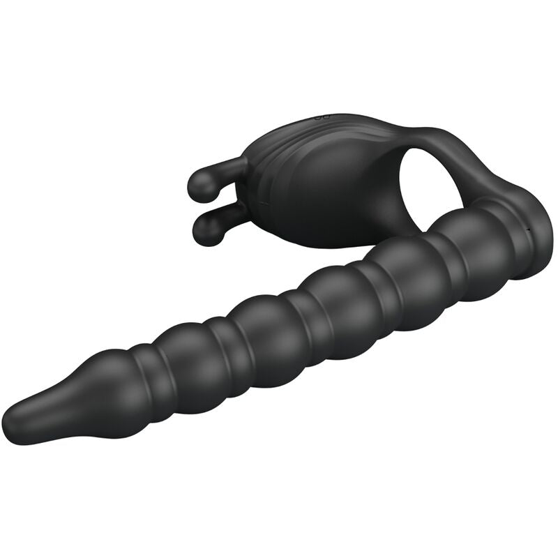 Comprar PRETTY LOVE Blackney Anillo Vibrador Negro – Diseño Innovador Para Placer Prolongado-Noxtic