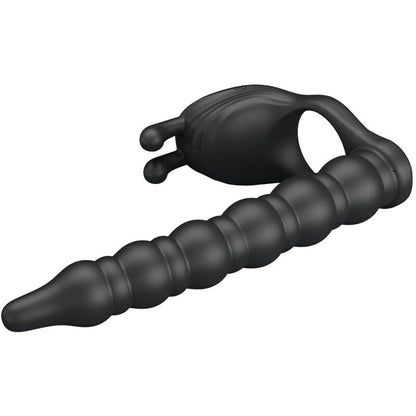 Comprar PRETTY LOVE Blackney Anillo Vibrador Negro – Diseño Innovador Para Placer Prolongado-Noxtic