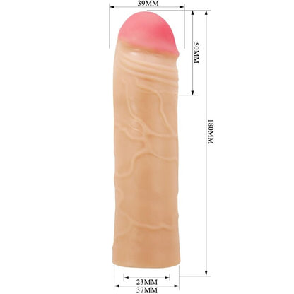 Comprar PRETTY LOVE Chane Funda Extensora Natural – Aumento De Longitud Para Mayor Placer-Noxtic