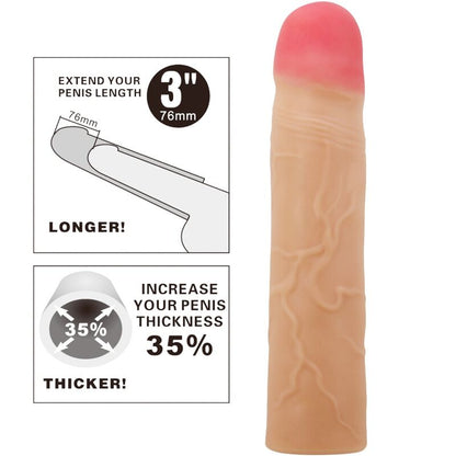 Comprar PRETTY LOVE Kylian Funda Extensora Natural – Diseño Confortable Para Una Nueva Experiencia Sensual-Noxtic
