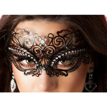 Comprar CHILIROSE CR 3706 Máscara Antifaz Negro – Accesorio Elegante De Latón Para Estilo Y Seducción-Noxtic
