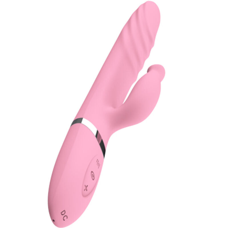 Comprar ARMONY Vibrador Con Lengua Y Efecto Calor Rosa – Diseño Multifuncional Para Placer Intenso-Noxtic