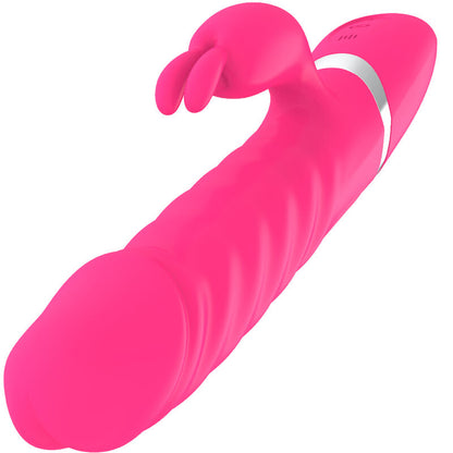 ARMONY Nasty Dildo Vibrador Rabbit Fucsia – Vibrador Recargable Con Diseño Elegante Para Placer Sensorial