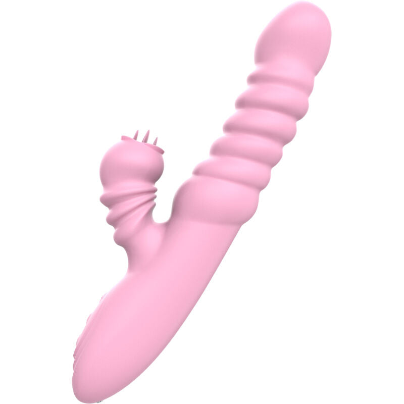 ARMONY Vibrador Multifunción Rosa – Estimulador Con Efecto Calor Para Placer Variado
