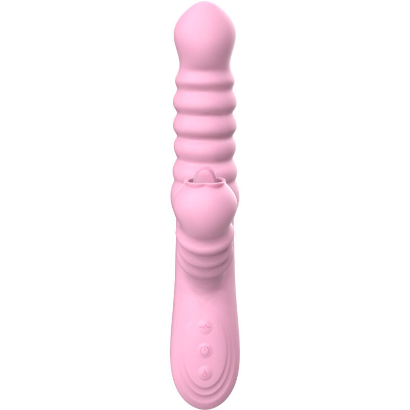ARMONY Vibrador Multifunción Rosa – Estimulador Con Efecto Calor Para Placer Variado