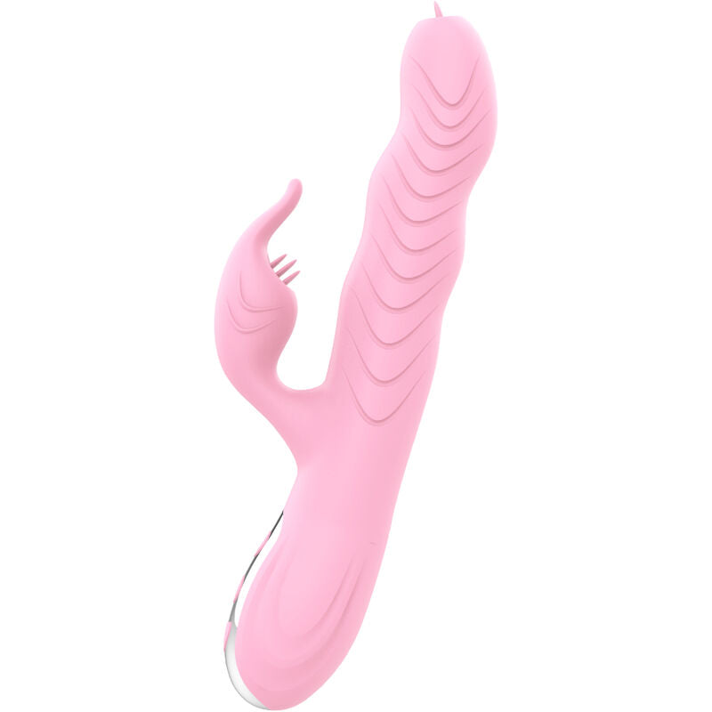 Armony Marcia Vibrador Doble Lengua Rosa – Estimulador Con Efecto Calor Para Placer Aumentado