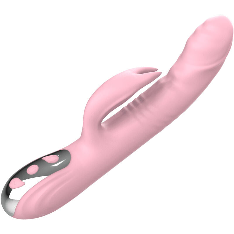 Comprar ARMOY Fully Finger Vibrador Rabbit Rosa – Diseño Ergonómico Con Efecto Calor Para Una Experiencia Sensacional-Noxtic