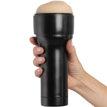 KIIROO Feel Stroker Beige – Giocattolo sessuale realistico con materiale simile alla pelle