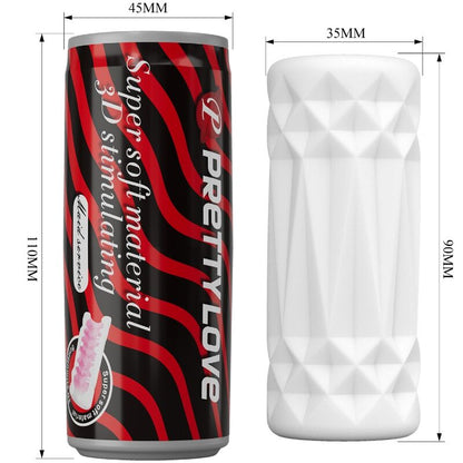 Comprar PRETTY LOVE Lata Estimulador 3D Modelo 1 – Diseño Innovador Para Experiencia Única Y Discreta-Noxtic