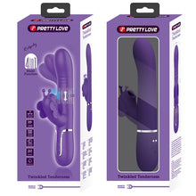 PRETTY LOVE - 4-IN-1 MULTIFUNCTION RABBIT VIBRATOR PURPLE BUTTERFLY