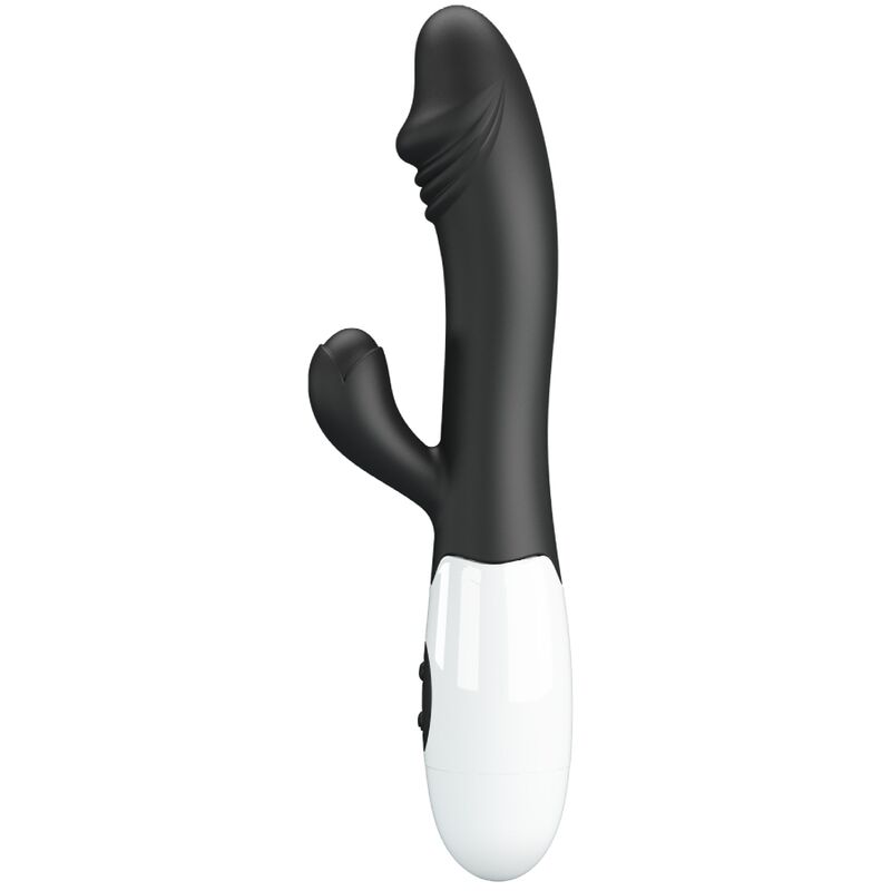 Pretty Love Snappy Vibrador Negro – Estimulador Con Diseño Ergonomico Para Placer Intenso