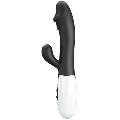 Pretty Love Snappy Vibrador Negro – Estimulador Con Diseño Ergonomico Para Placer Intenso