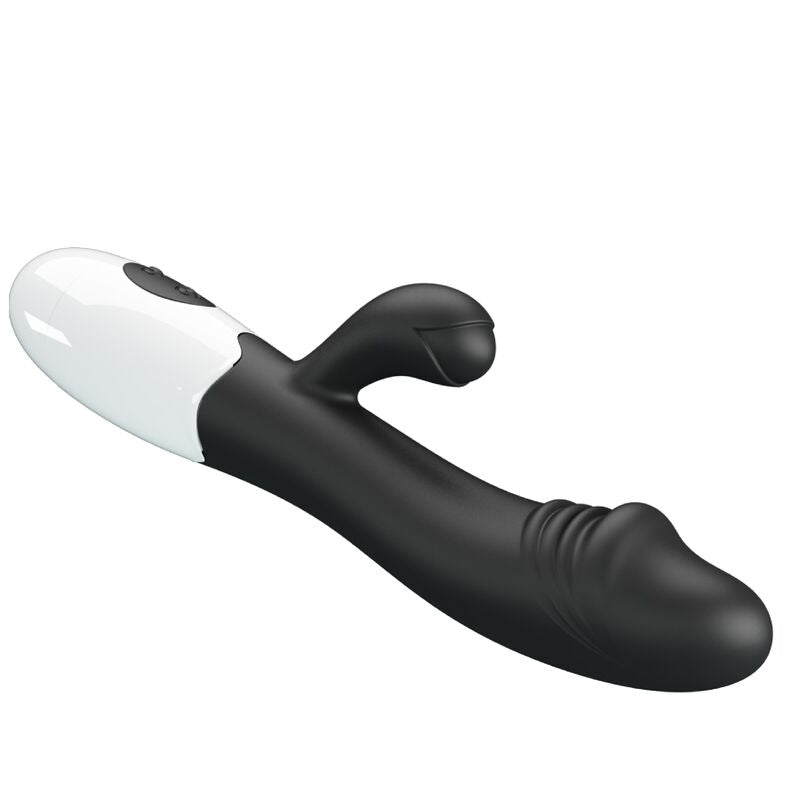 Pretty Love Snappy Vibrador Negro – Estimulador Con Diseño Ergonomico Para Placer Intenso
