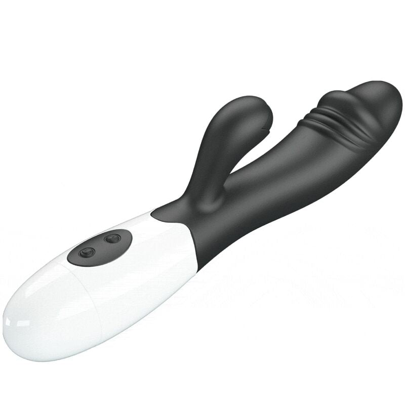 Pretty Love Snappy Vibrador Negro – Estimulador Con Diseño Ergonomico Para Placer Intenso