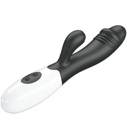 Pretty Love Snappy Vibrador Negro – Estimulador Con Diseño Ergonomico Para Placer Intenso