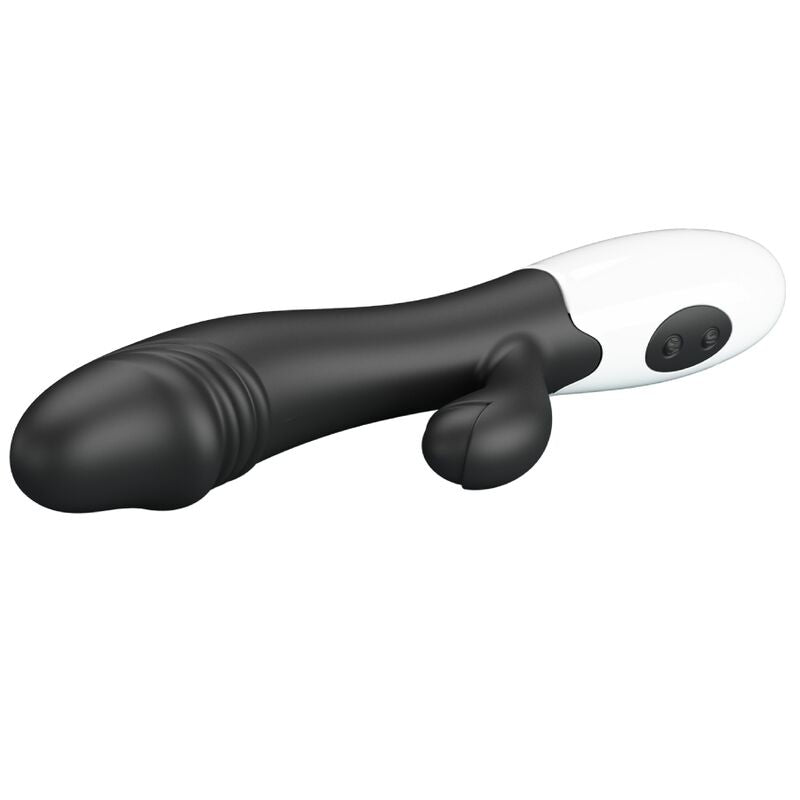 Pretty Love Snappy Vibrador Negro – Estimulador Con Diseño Ergonomico Para Placer Intenso
