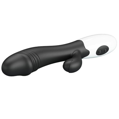 Pretty Love Snappy Vibrador Negro – Estimulador Con Diseño Ergonomico Para Placer Intenso