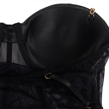 SUBBLIME Body Tirantas Cadena Negro S M – Diseño Elegante Con Sensación De Libertad