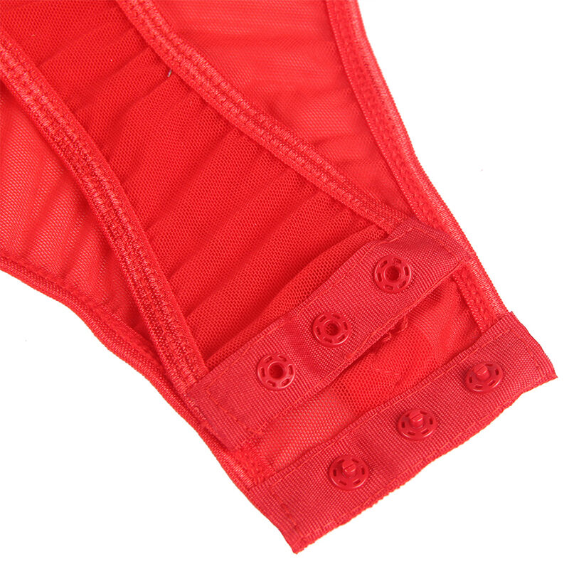 SUBBLIME Teddy Con Ligueros Rojo S M – Diseño Elegante Para Mayor Confianza y Comodidad