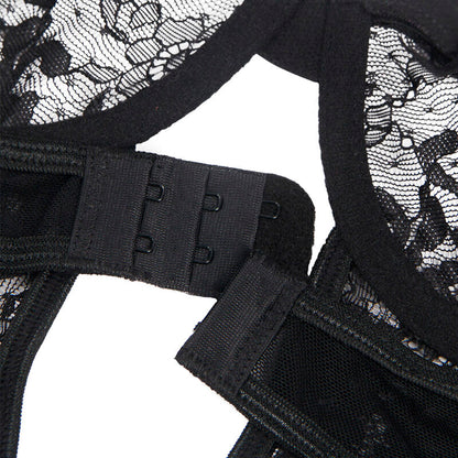 SUBBLIME Teddy Con Liga Negro S M – Diseño Elegante Con Detalles En Encaje Y Comodidad Ajustable