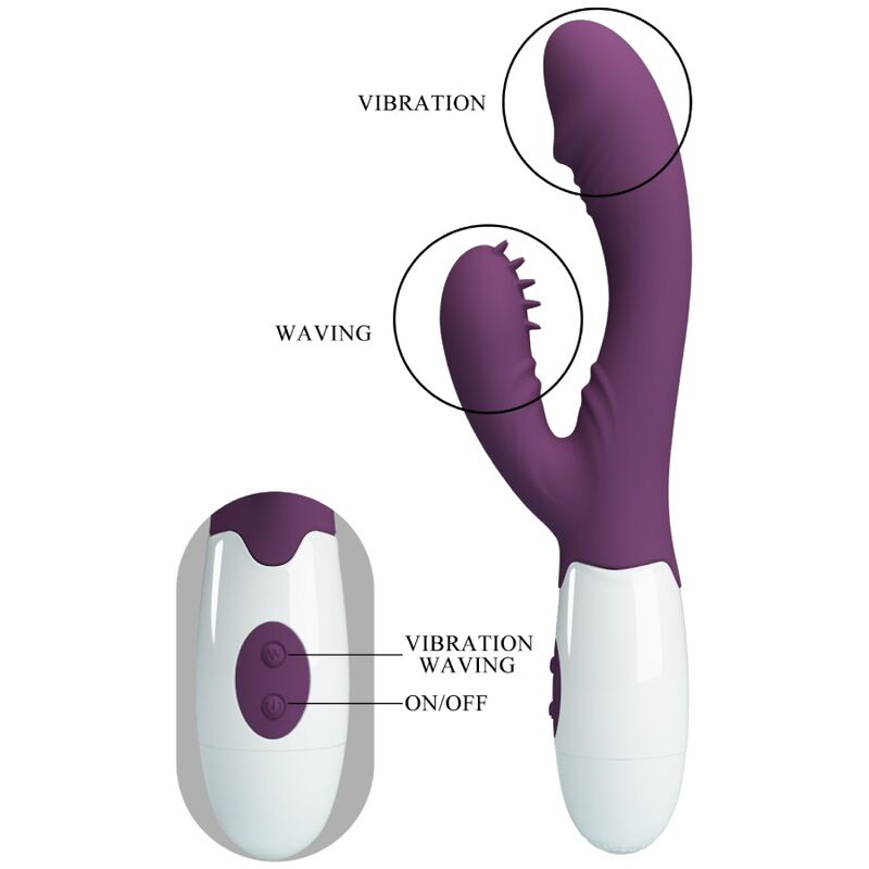 Comprar Pretty Love Andre Vibrador Rabbit – Estimulador Ergonómico Para Placer Agradable-Noxtic