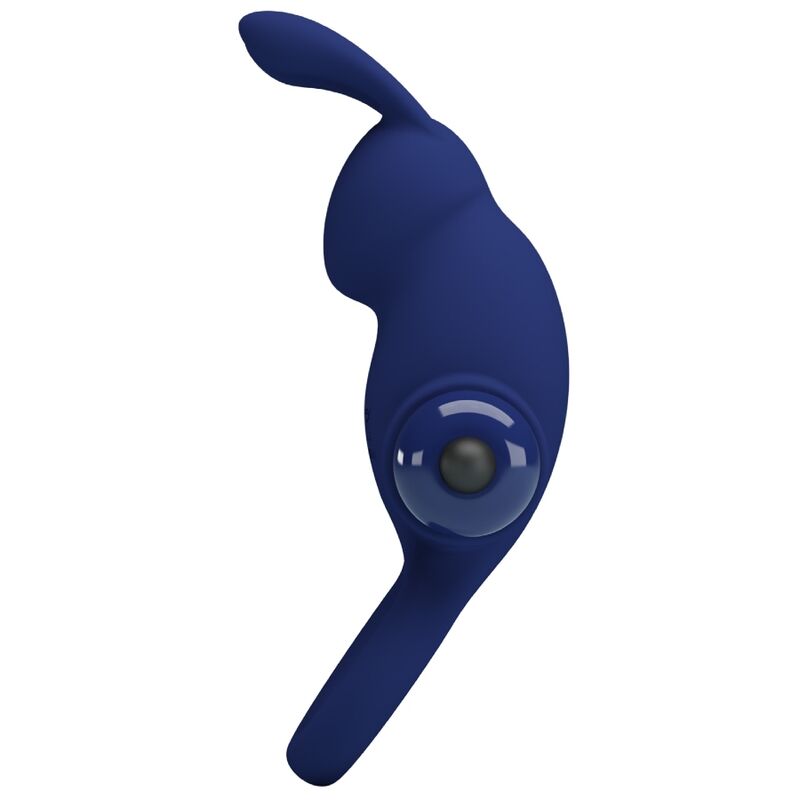 Comprar Pretty Love Jiro Anillo Rabbit Azul – Estimulador Con 10 Funciones De Vibración Para Parejas-Noxtic