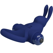 Comprar Pretty Love Jiro Anillo Rabbit Azul – Estimulador Con 10 Funciones De Vibración Para Parejas-Noxtic