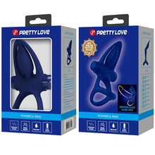 Comprar Pretty Love Mat Doble Anillo Con Vibración Azul – Diseño Ergonómico Para Placer Compartido-Noxtic