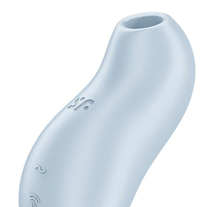 Satisfyer Pocket Pro 1 Azul Claro – Estimulador Recargable Con Tecnología De Ondas De Presión