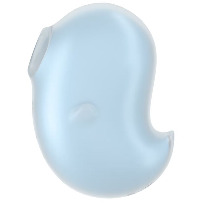 SATISFYER - CUTIE GHOST LIGHT BLUE LAY-ON VIBRATOR