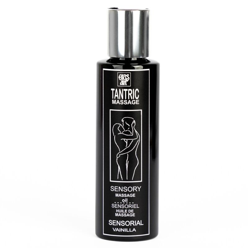 EROS-ART Aceite Masaje Tántrico Vainilla 100 ML – Aceite Natural Para Conexión Cuerpo Mente