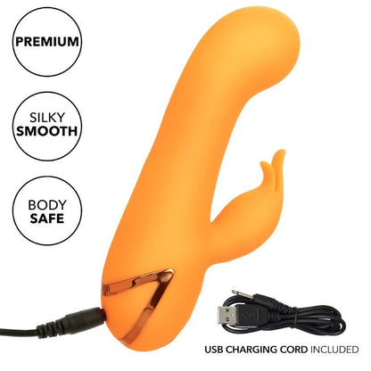 Comprar CalExotics Montecito Muse Vibrador Rabbit Naranja – Estimulador Dual Con Diseño Innovador y Vibración Intensa-Noxtic