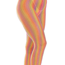 Comprar LEG AVENUE Medias De Crochet Multicolor – Diseño Arcoíris Ideal Para Eventos De Verano-Noxtic